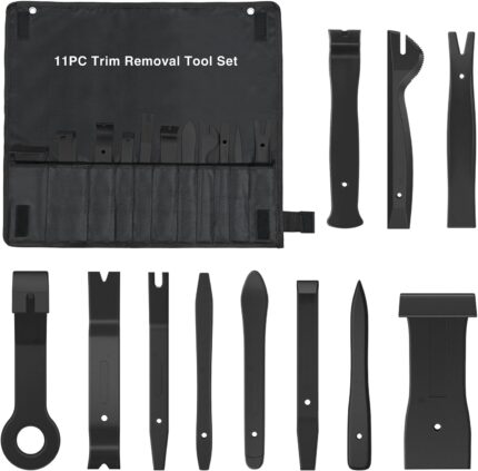 11 Pcs Auto Trim Removal Tool Set With a Canvas Bag No reviews yet