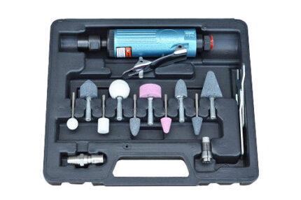 1/4" Air Angle Die Grinder Kit,16pcs Air Angle Die Grinder Set