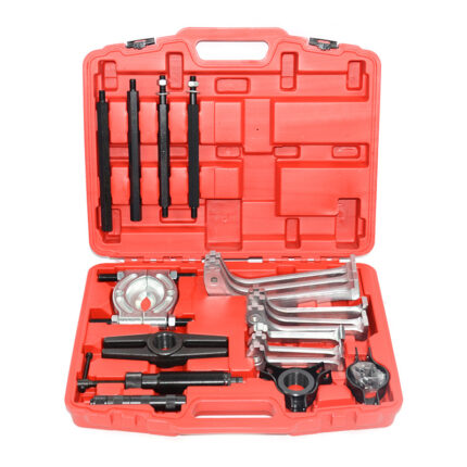 10-Ton Hydraulic 3-Jaw Gear Puller and Bearing Separator Set