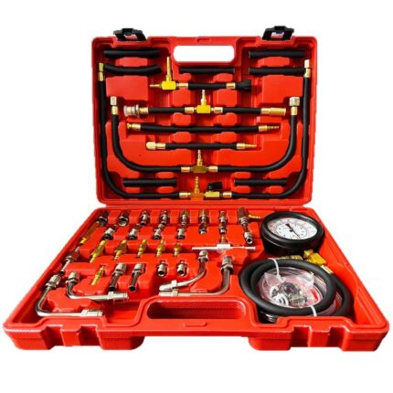 46-piece Set of Automotive Fuel Pressure Gauges Suitable for Over 90% of Vehicles